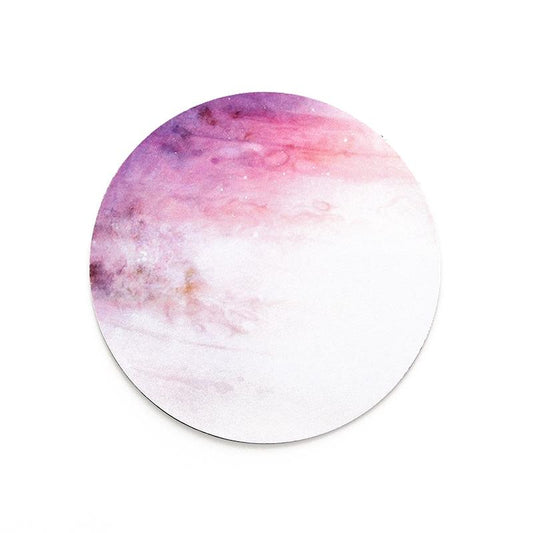 5 Piece Round Rubber Mouse Pad Set - Mars